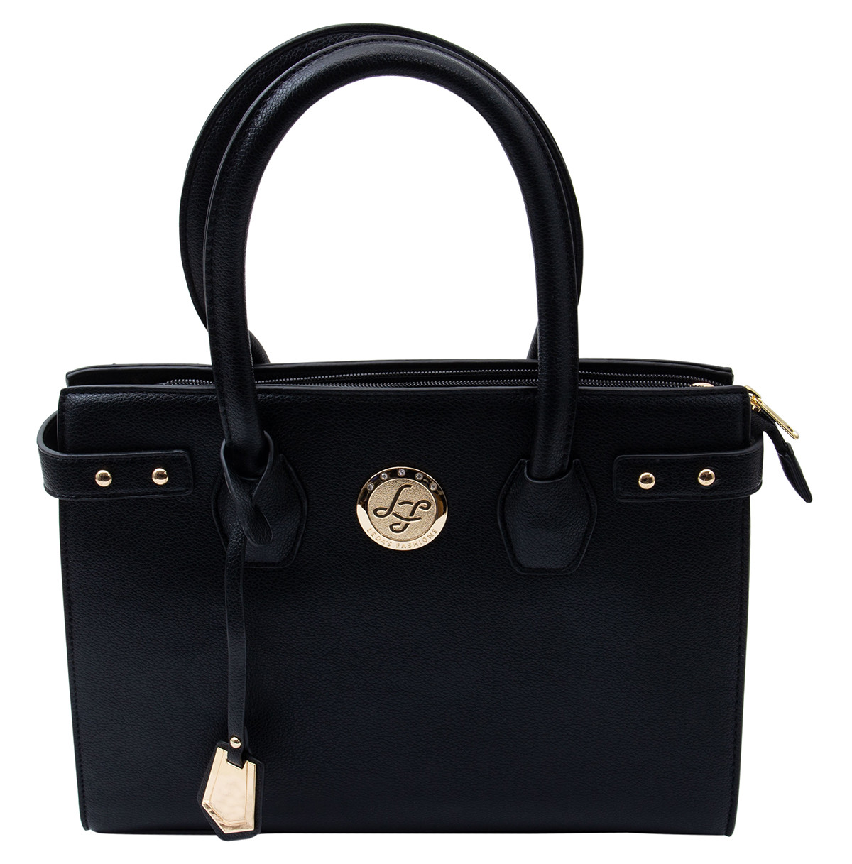 Ledas Fashions Black Luggage Tag Purse LPP8302BLK