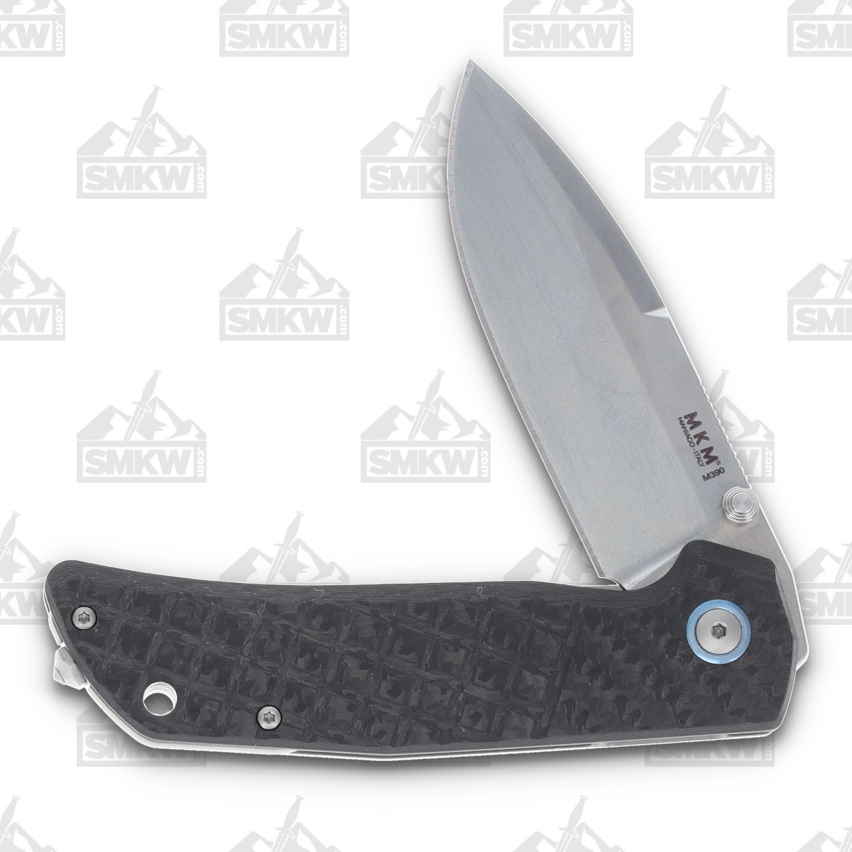 MKM Knives Maximo Folding Knife Carbon Fiber 3.23in Drop Point
