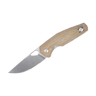 GiantMouse Nimbus v2 Natural Canvas Micarta