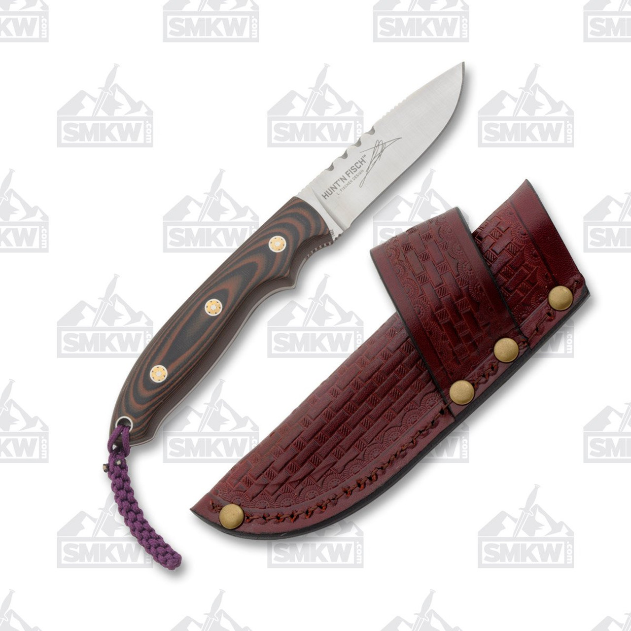 CRKT Hunt'n Fisch Fixed Blade Knife - Smoky Mountain Knife Works