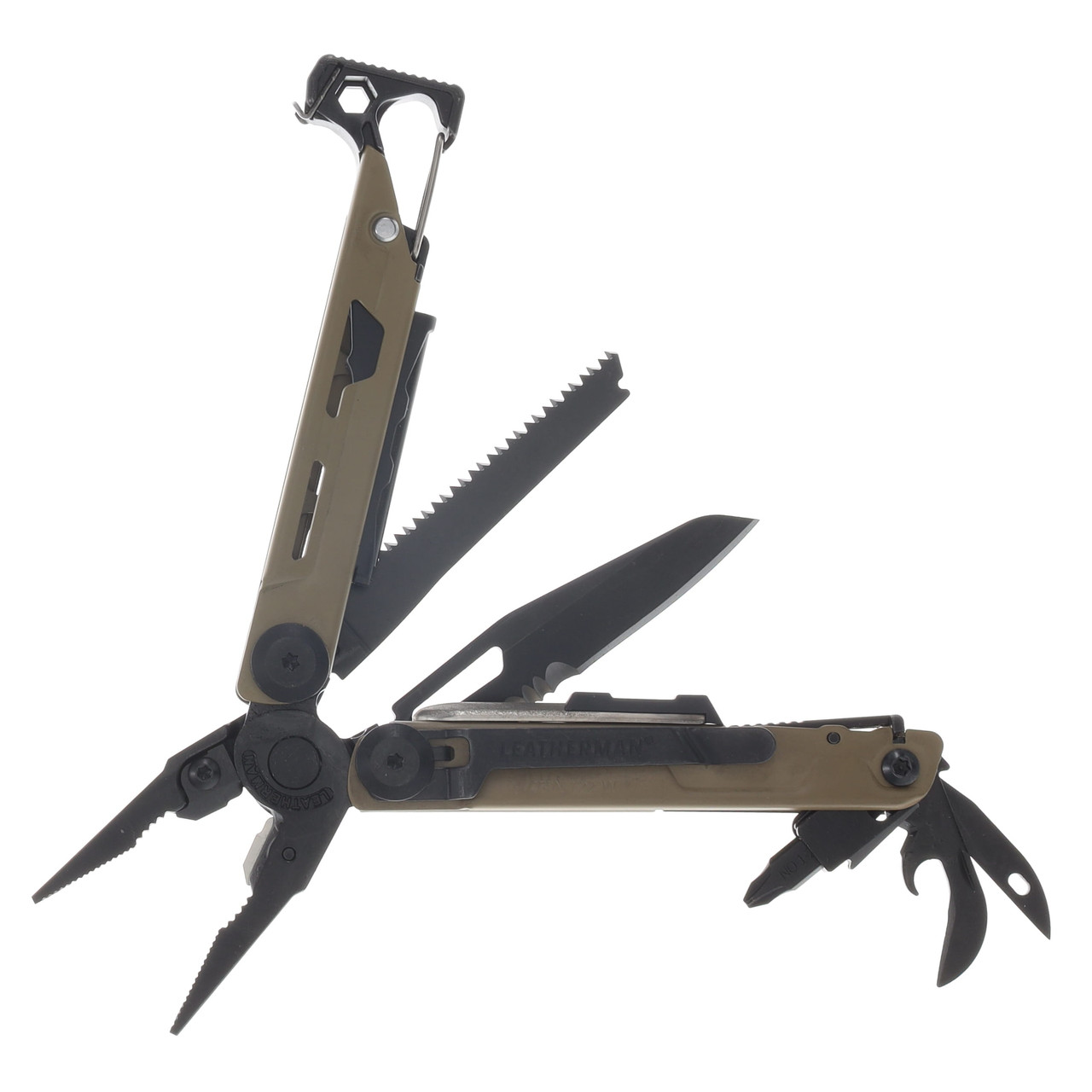 LEATHERMAN(レザーマン) マルチツール SIGNAL Coyote Leatherman Signal Coyote Tan Multi Tool LM832720 - Smoky Mountain