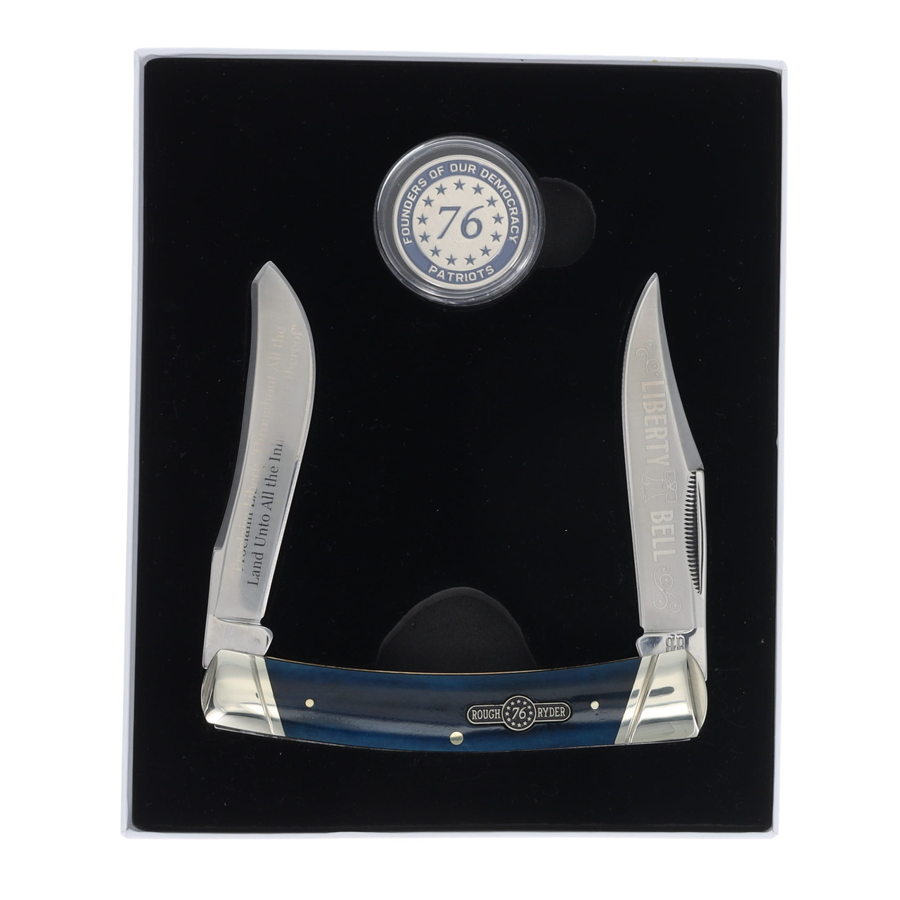 Rough Ryder Patriot Series Large Moose Folding Knife Collector's