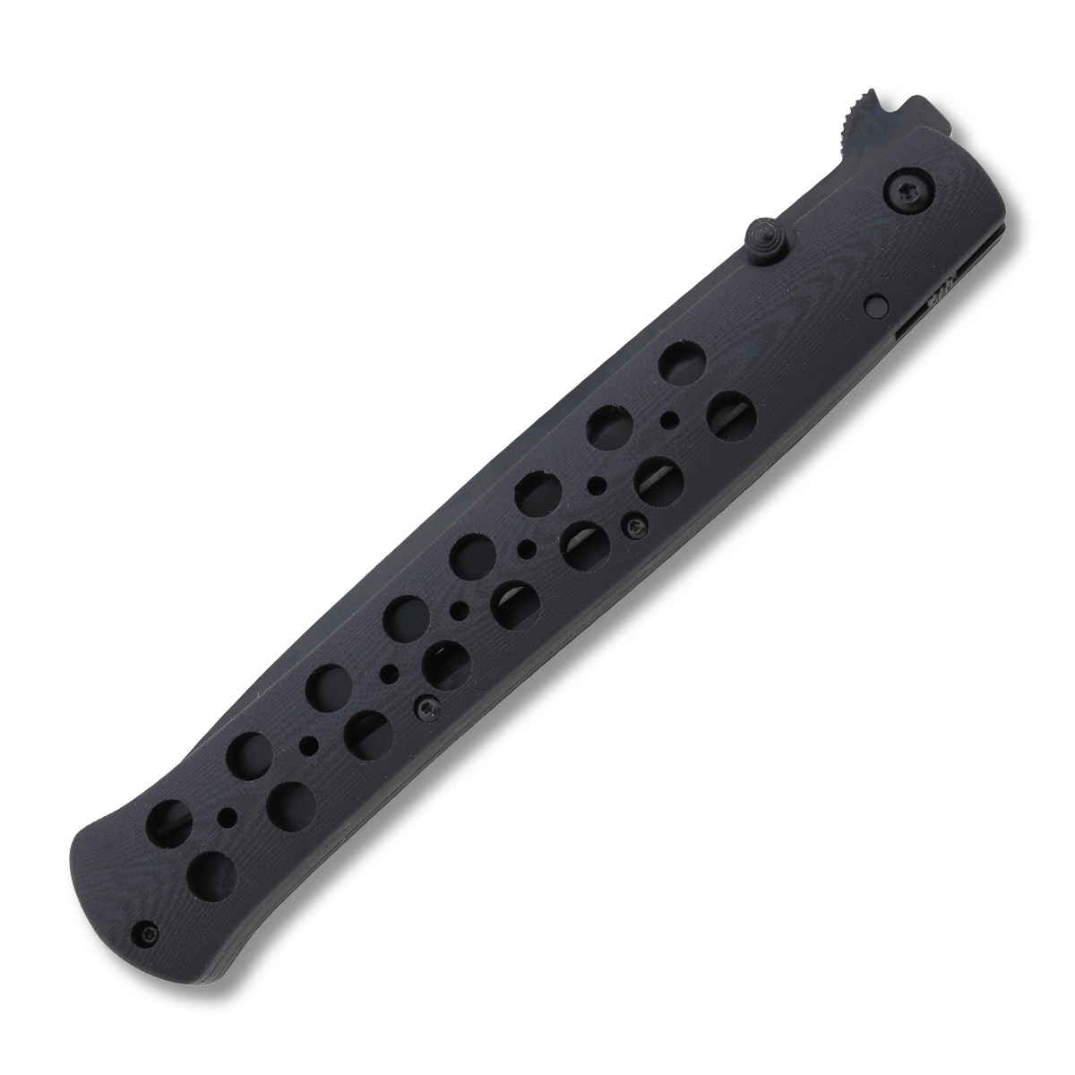 Cold Steel Ti-Lite Folding Knife 6in Plain Black Spear Point