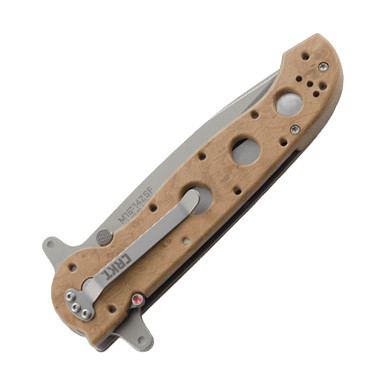 【cott】 CRKT M16-14ZSF Desert Tan 3.99 Inch Part Serr Bead Blasted Tanto