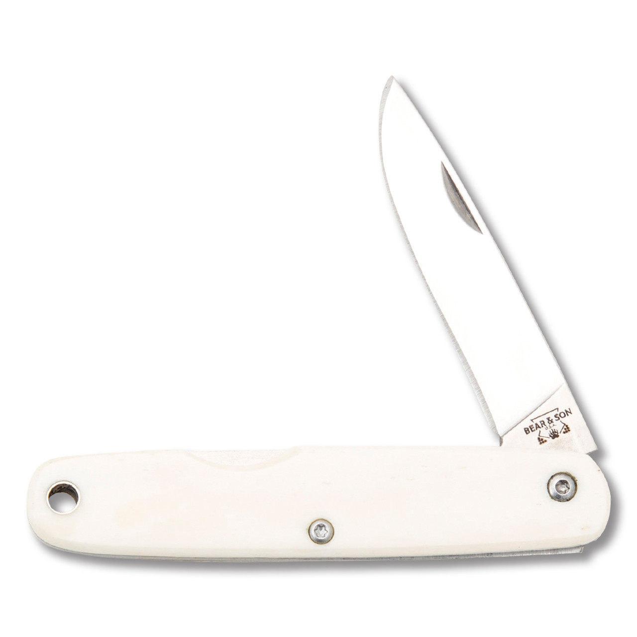 Bear & Son Smooth Bone Executive Pen Knife BRWSB79 - Smoky