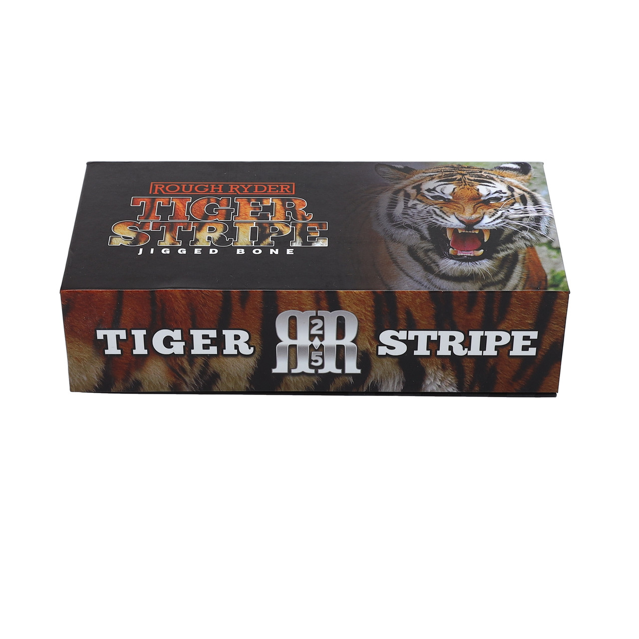 Rough Ryder Tiger Stripe Scout Knife RR2220 - Smoky Mountain Knife