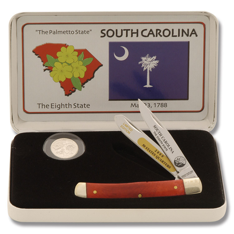 Frost Cutlery South Carolina State Quarter & Trapper Collector Set FR312SC