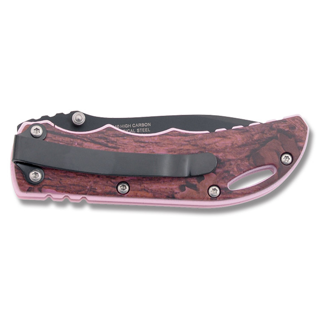 Personal Safety Comb Knife Pink - Smoky Mountain Knife Works