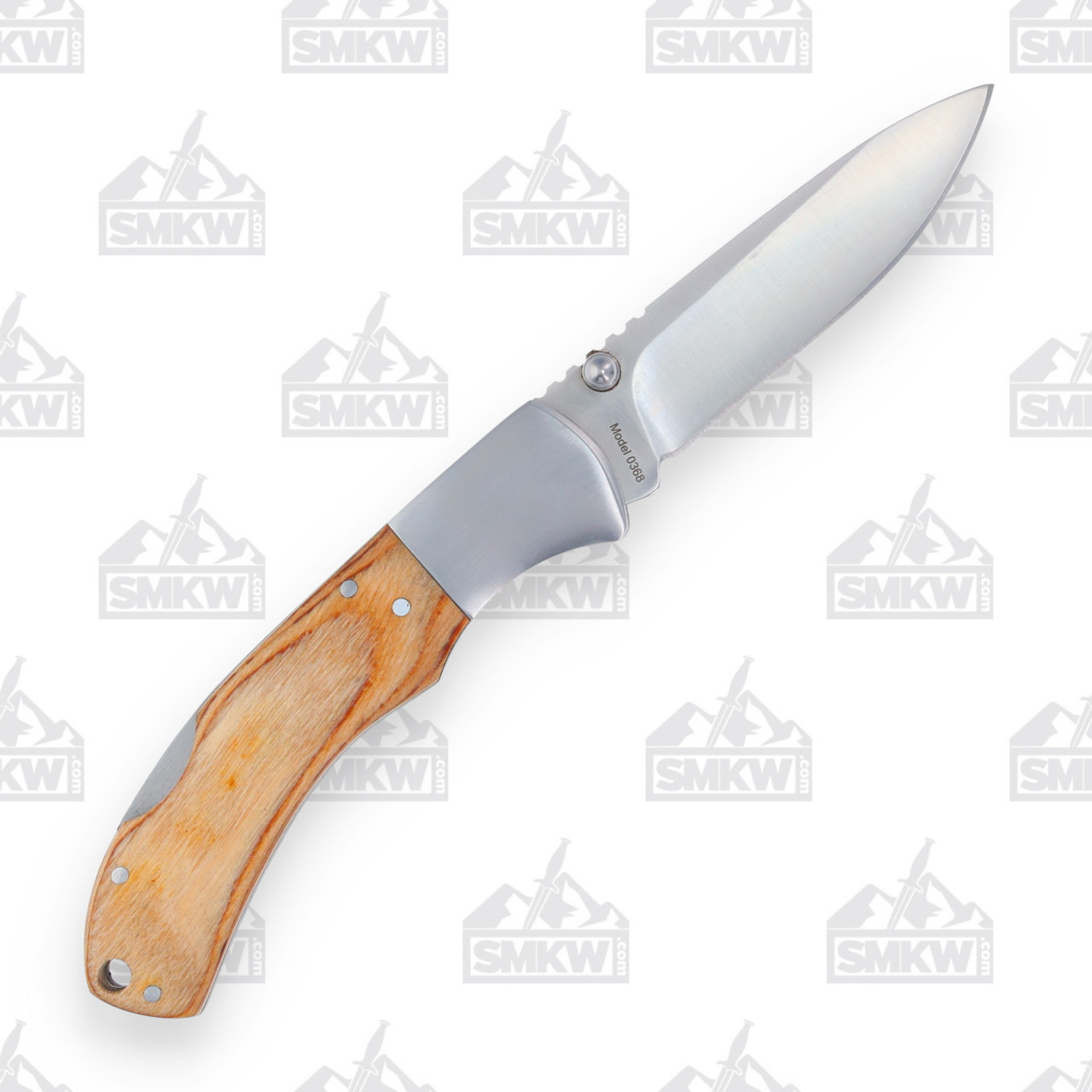 Browning Folding Knife Wood (3.25 Satin) - Blade HQ