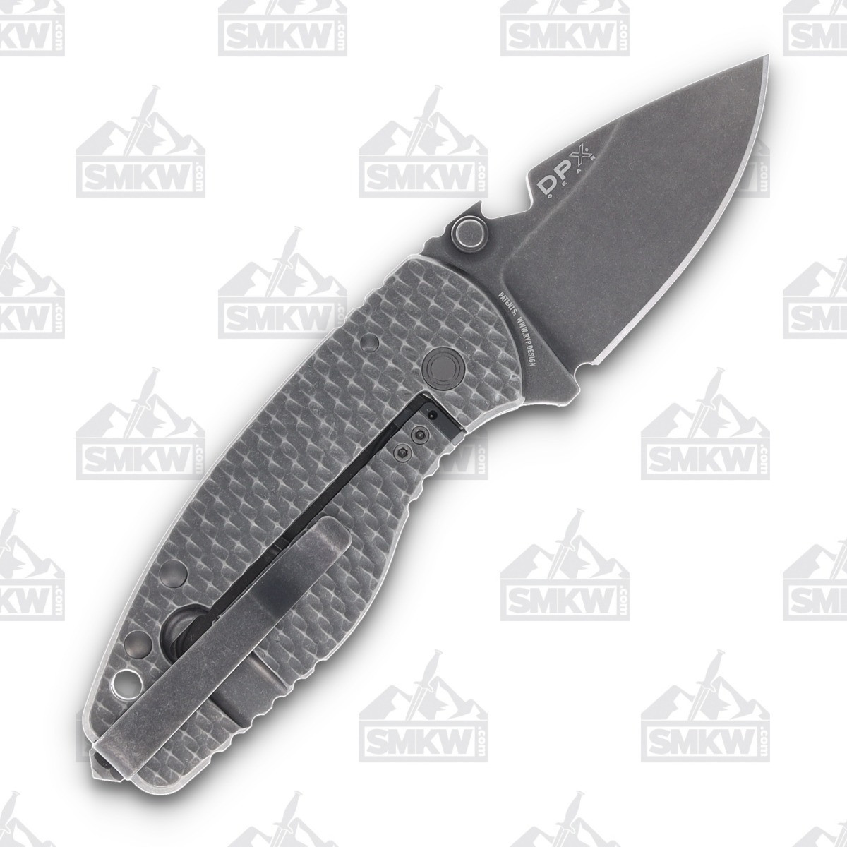 DPx Gear HEAT/F Leggaro Folding Knife Platinum Gray DPHTF020