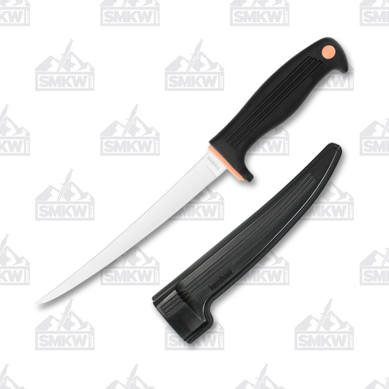 Kershaw Clearwater Fillet Knife Black 7 420J2 Fixed