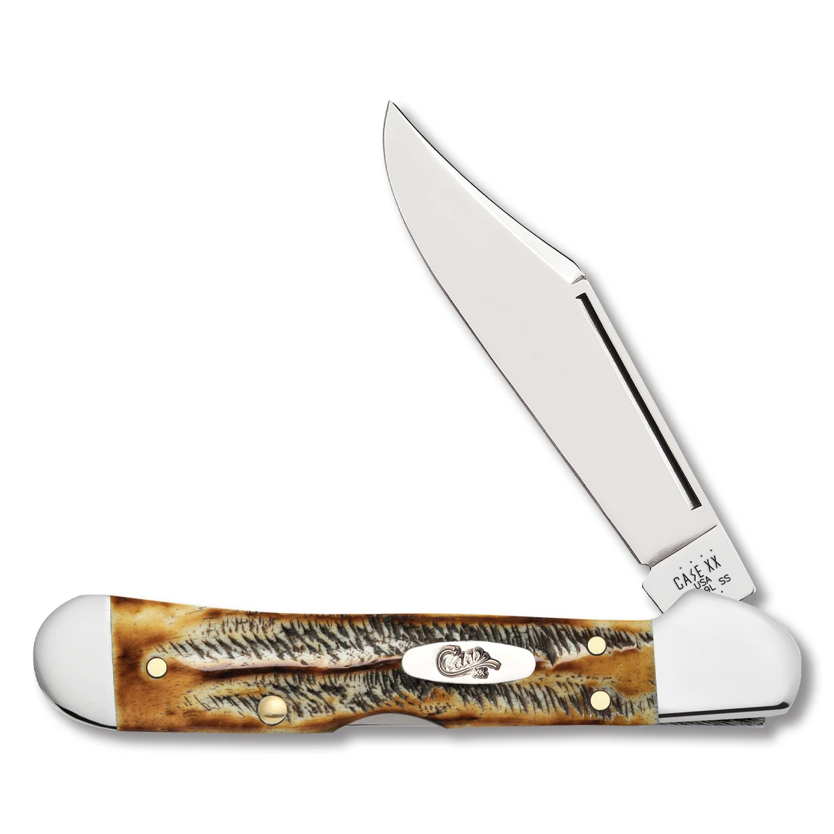 Case 6.5 BoneStag Mini CopperLock Folding knife