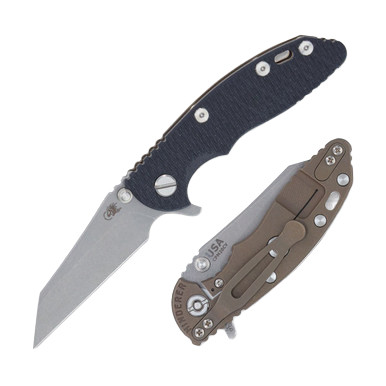 Hinderer XM-18 3.0" Wharncliffe Battle Bronze/Black