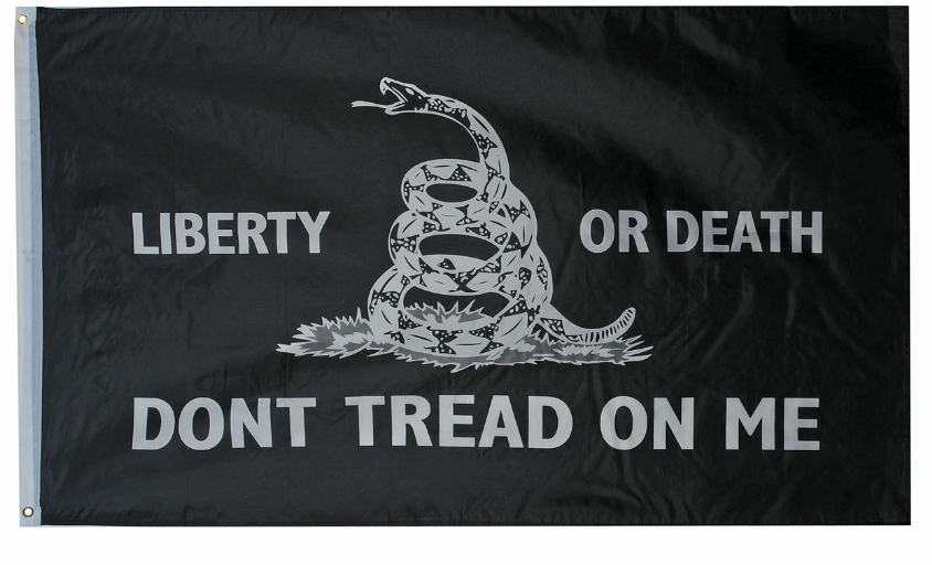 Liberty or Death Snake Flag 3'x5'