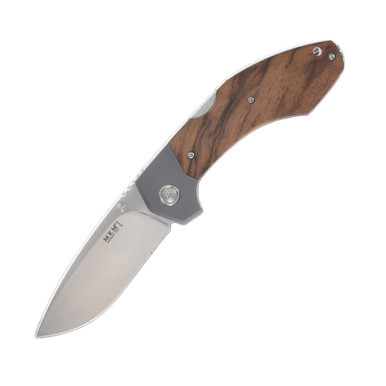 MKM Knives Rumici Hero Lockback Walnut Folding Knife 3.75in Drop Point MKHRWNT