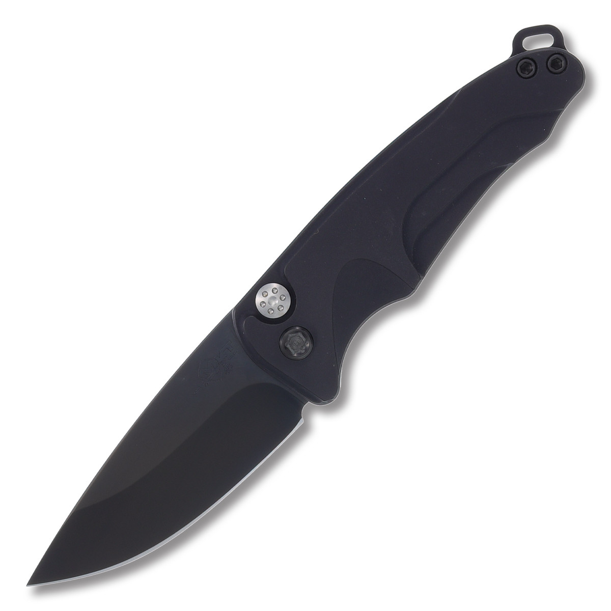 Medford Smooth Criminal Auto 3in Drop Point S45VN Steel PVD Black