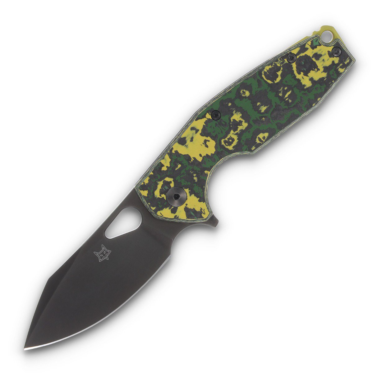 Fox Knives SMKW Exclusive Yaru Folding Knife Vanax/Toxic Storm