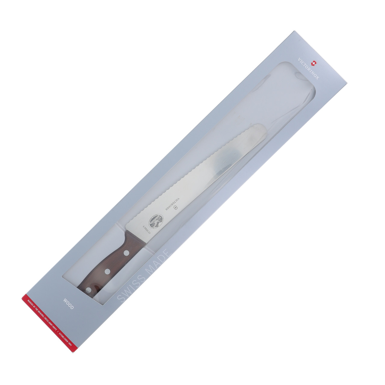 Victorinox Bread and Pastry Knife Wood 8.5 Inch Serrated Bread Blade