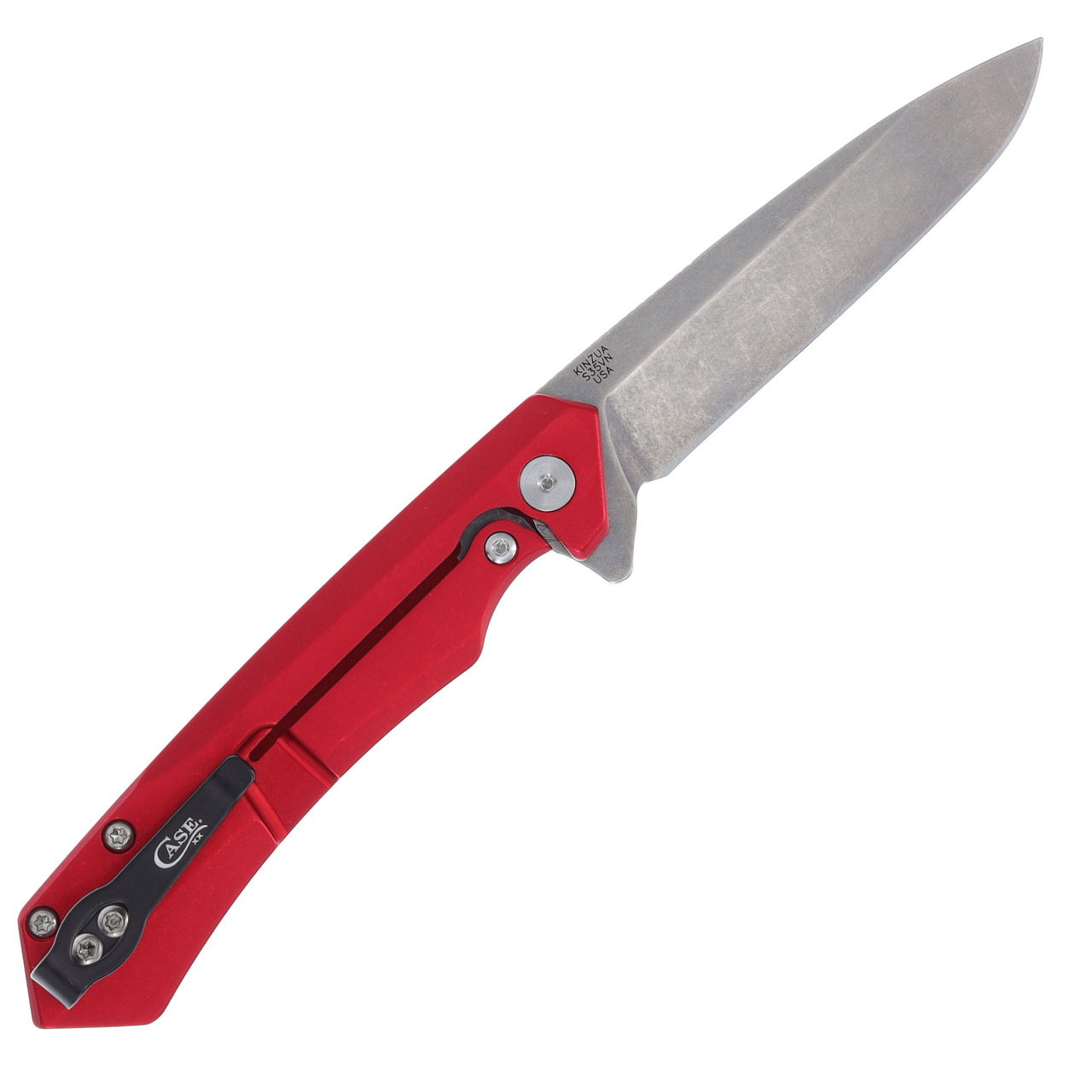 Case Kinzua Framelock Folding Knife (Stonewash Spear Point R