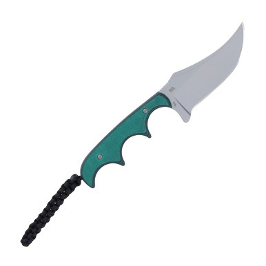 CRKT Minimalist Persian Fixed Blade Green Micarta 2.75in Bead Blast Knife CR2379