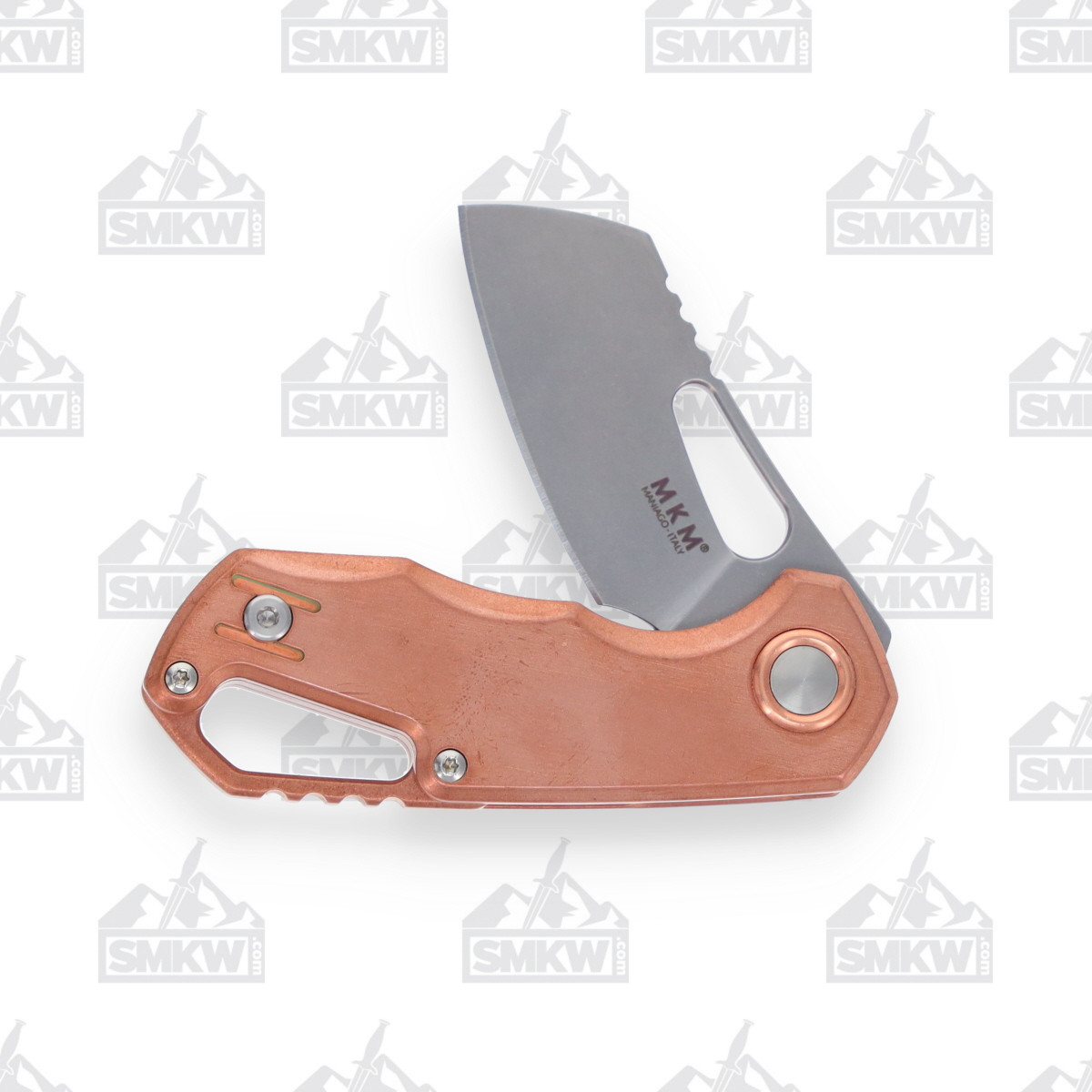 MKM Isonzo Folding Knife Copper Cleaver SMKW Exclusive MKFX032CO