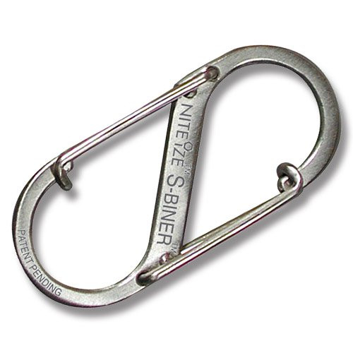NITE IZE S-BINER SZ.2 STAINLESS NI20311