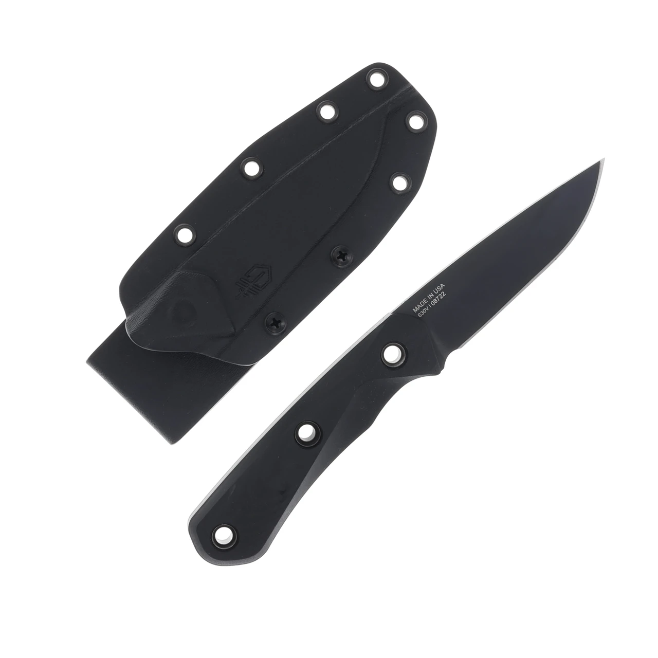 Gerber Knives Terracraft Fixed Blade Knife Black 3.75in Plain Drop Point G1849