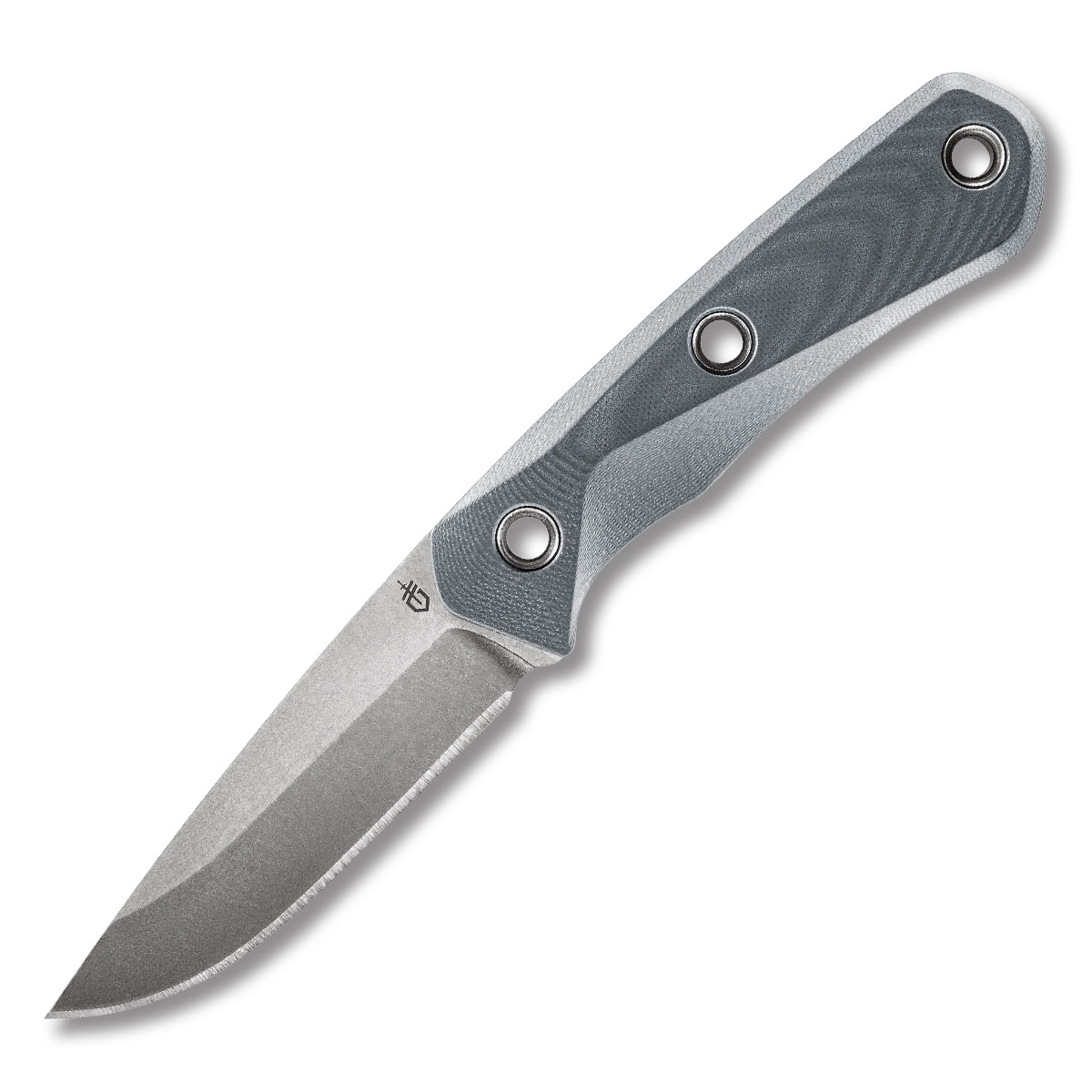 Gerber Terracraft Grey Fixed Blade 3.75” Stonewash Drop Point