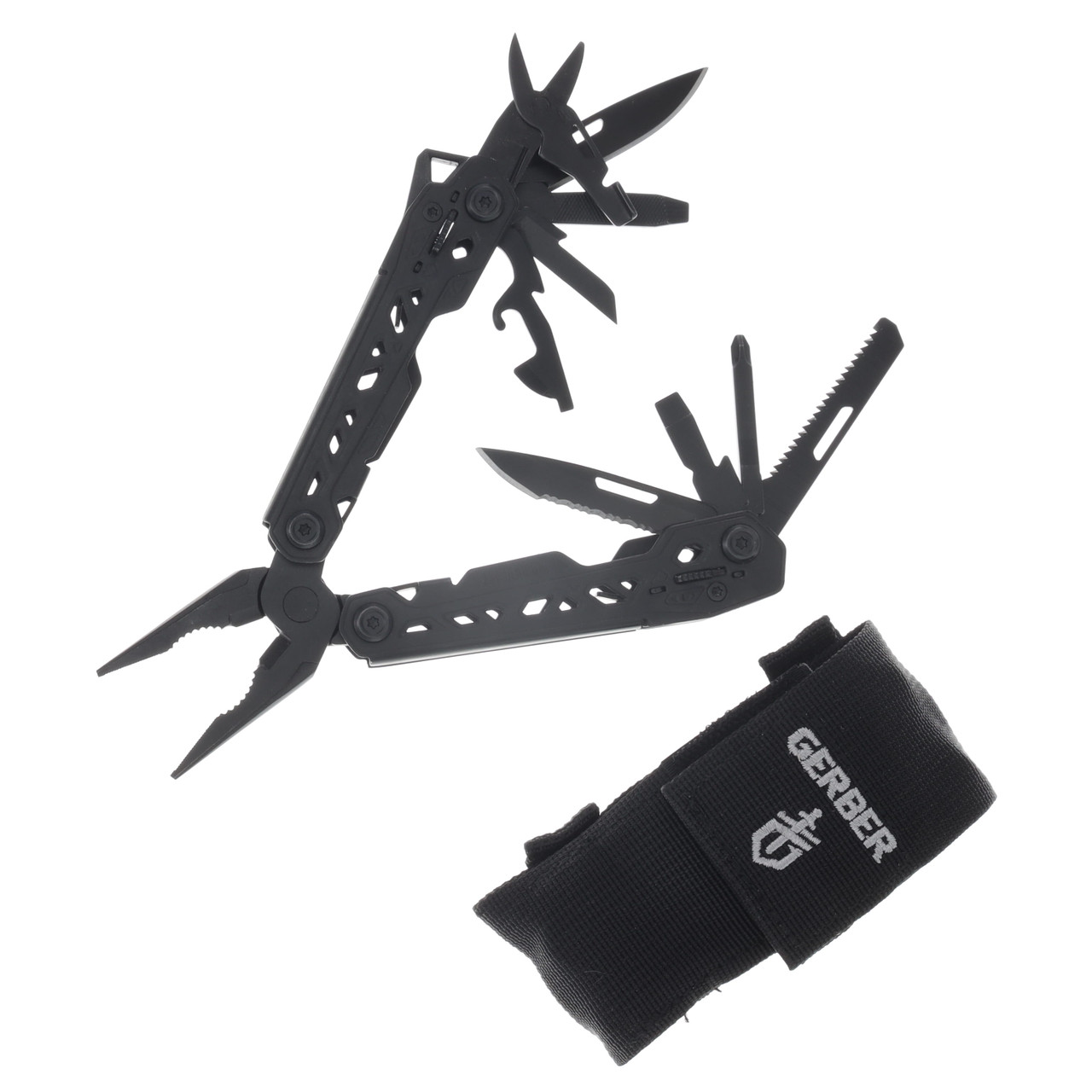 Gerber Truss Multi-Tool Black – 17-in-1 Tool | Compact EDC Gear G1779