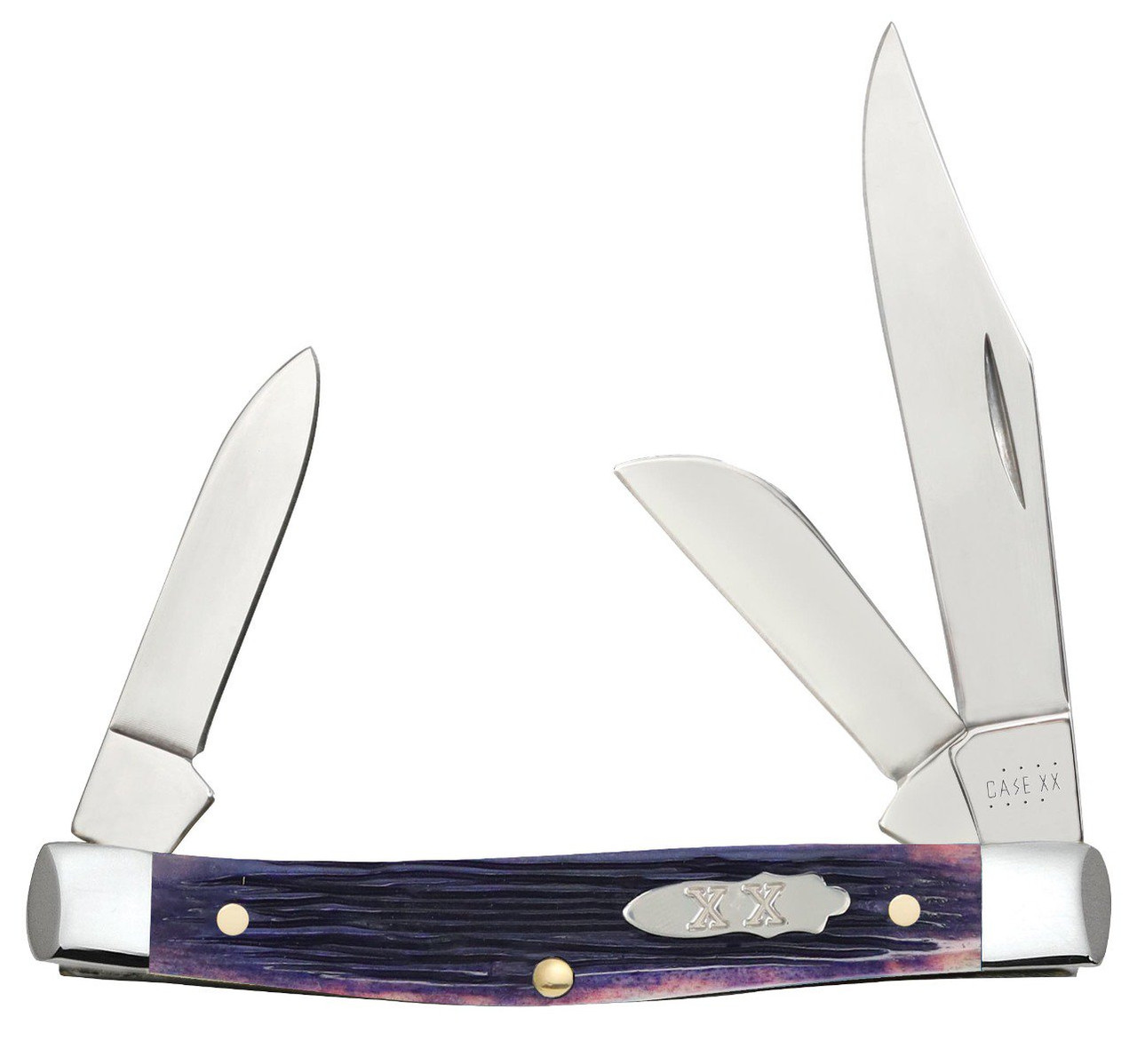  Case XX Knives Sodbuster Jr Barnboard Purple Bone 9702  Stainless Pocket Knife : Sports & Outdoors