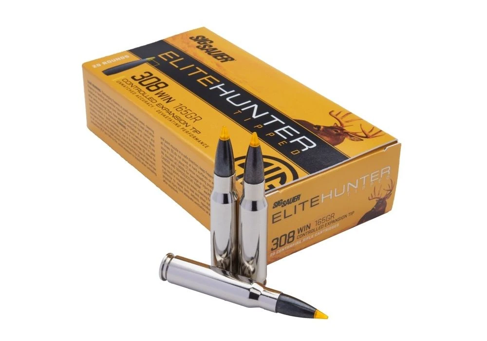 Sig Sauer Elite Hunter .308 Win 165gr AccuBond Polymer Tip Nickel 20Rds