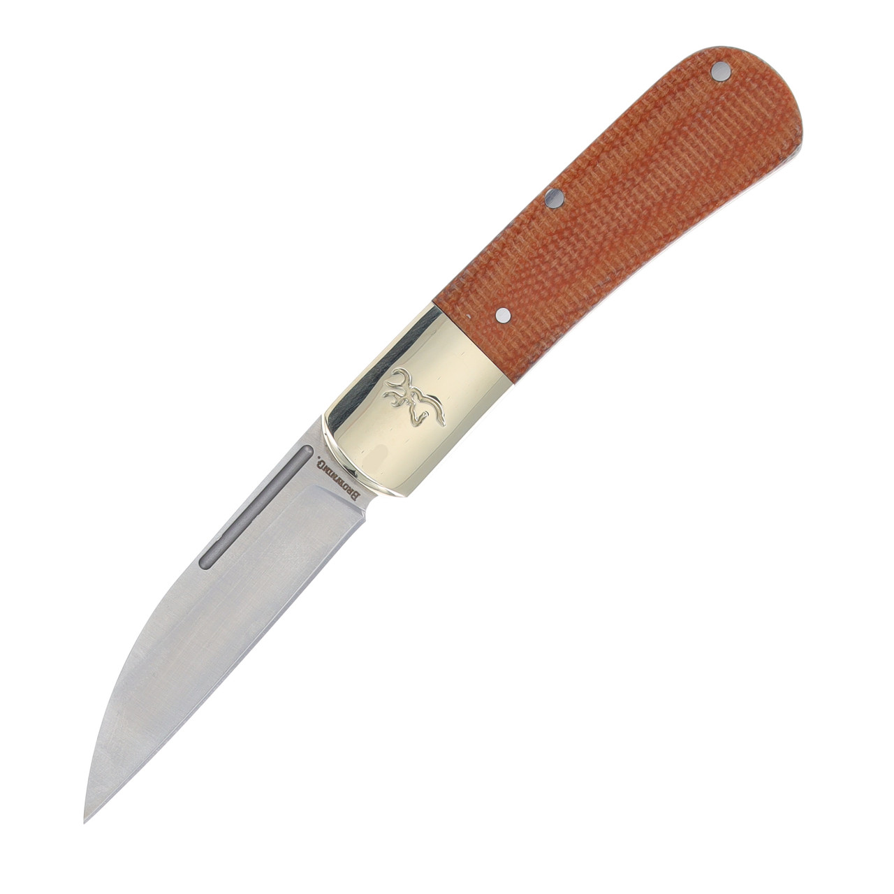 Browning Steambank Brown Wharncliffe Folding Knife SMKW Exclusive