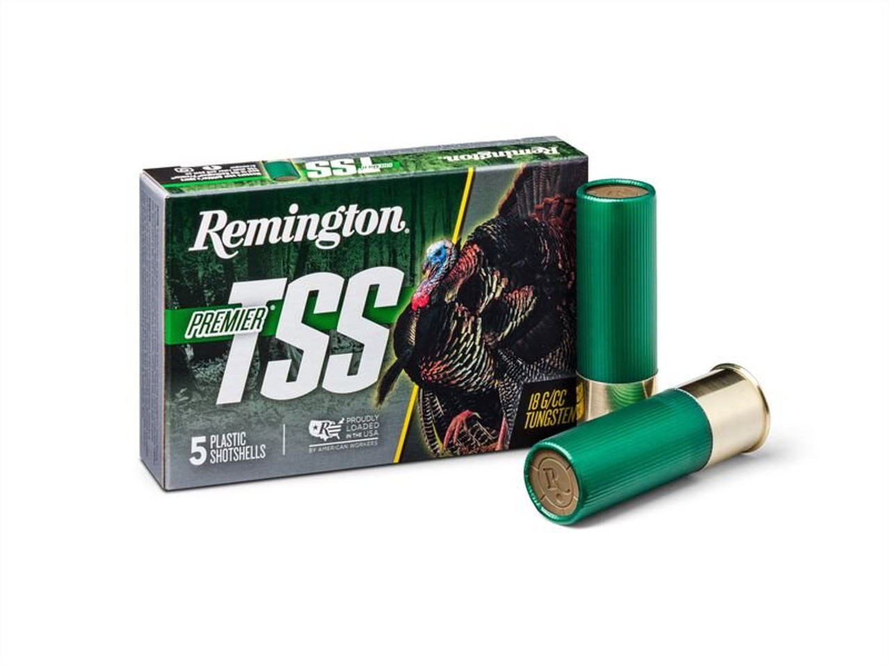 Remington 12 gauge shotgun shell ring solid brass shank & back