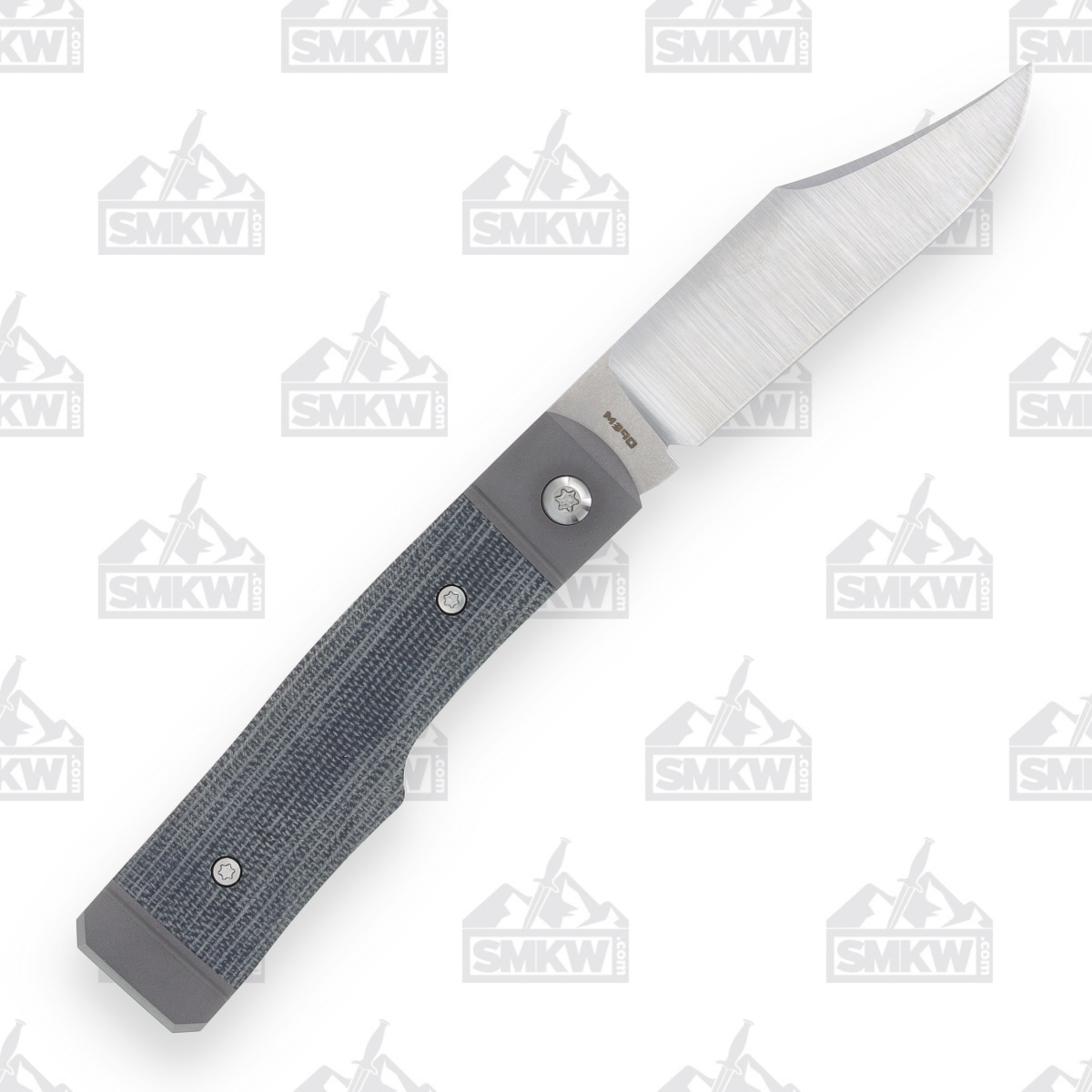 Jack Wolf Knives Sharpshooter Folding Knife Canvas Micarta