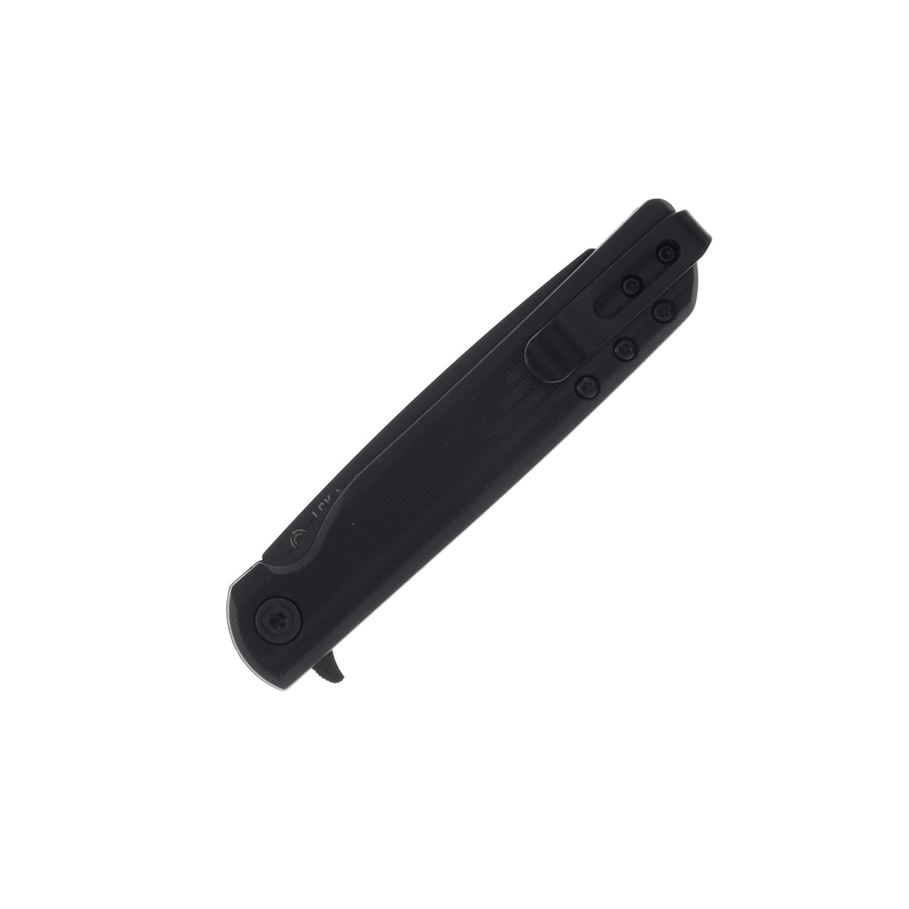 CRKT LCK Plus Spring-Assisted Linerlock Folding Knife Blackout