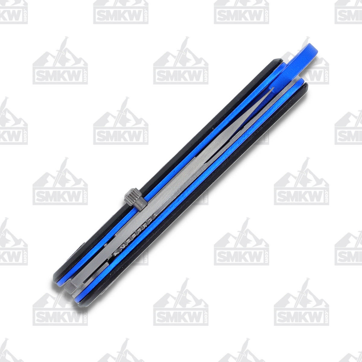 Frost Cutlery Cliff Dweller Linerlock Blue FRTD640BLB - Smoky