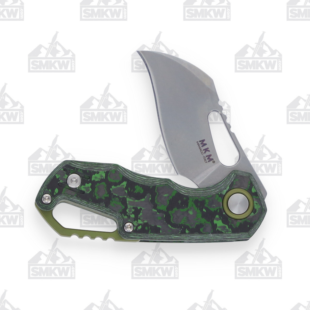 Bmk-710-VG African Buffalo Mirror Shine Blade Cleaver Knife