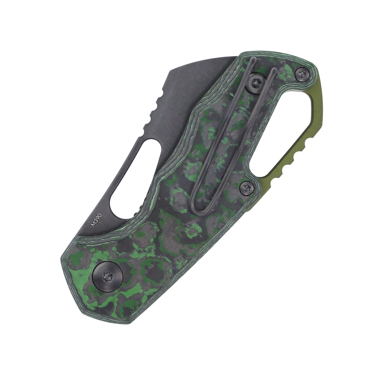 MKM Isonzo Folding Knife Jungle Wear Fat Carbon Cleaver SMKW