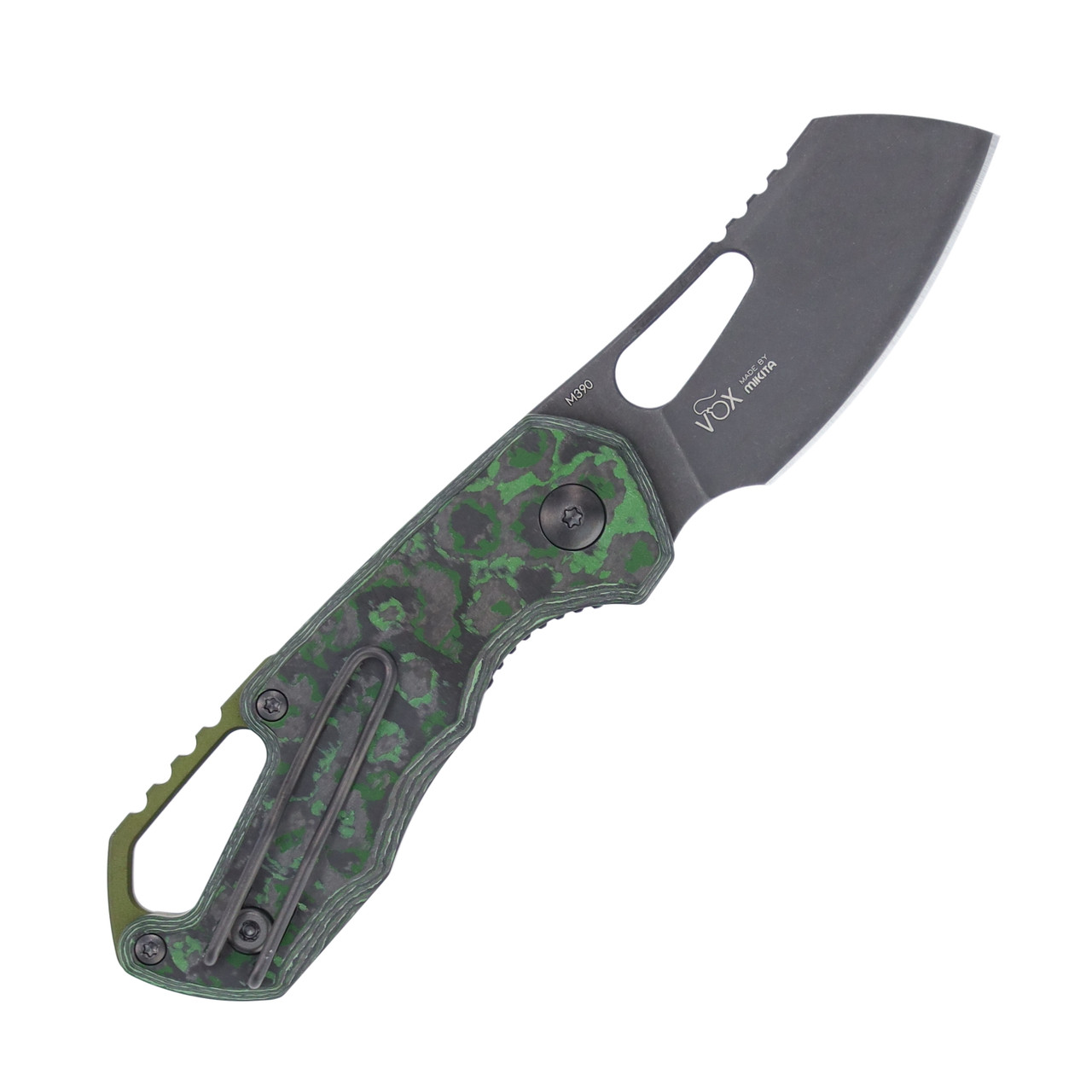 MKM Isonzo Folding Knife Jungle Wear Fat Carbon Cleaver SMKW