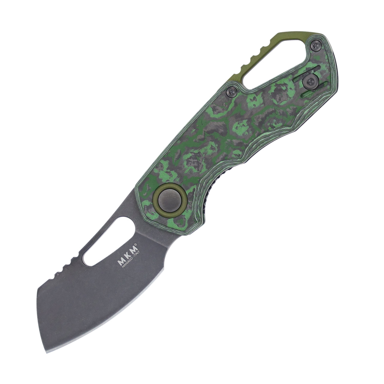 cmk「きれいなゾーサン」 MKM Isonzo Folding Knife Jungle Wear Fat Carbon Cleaver SMKW