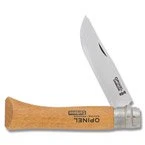 Opinel No.10 Carbon Steel Folding Knife Beechwood