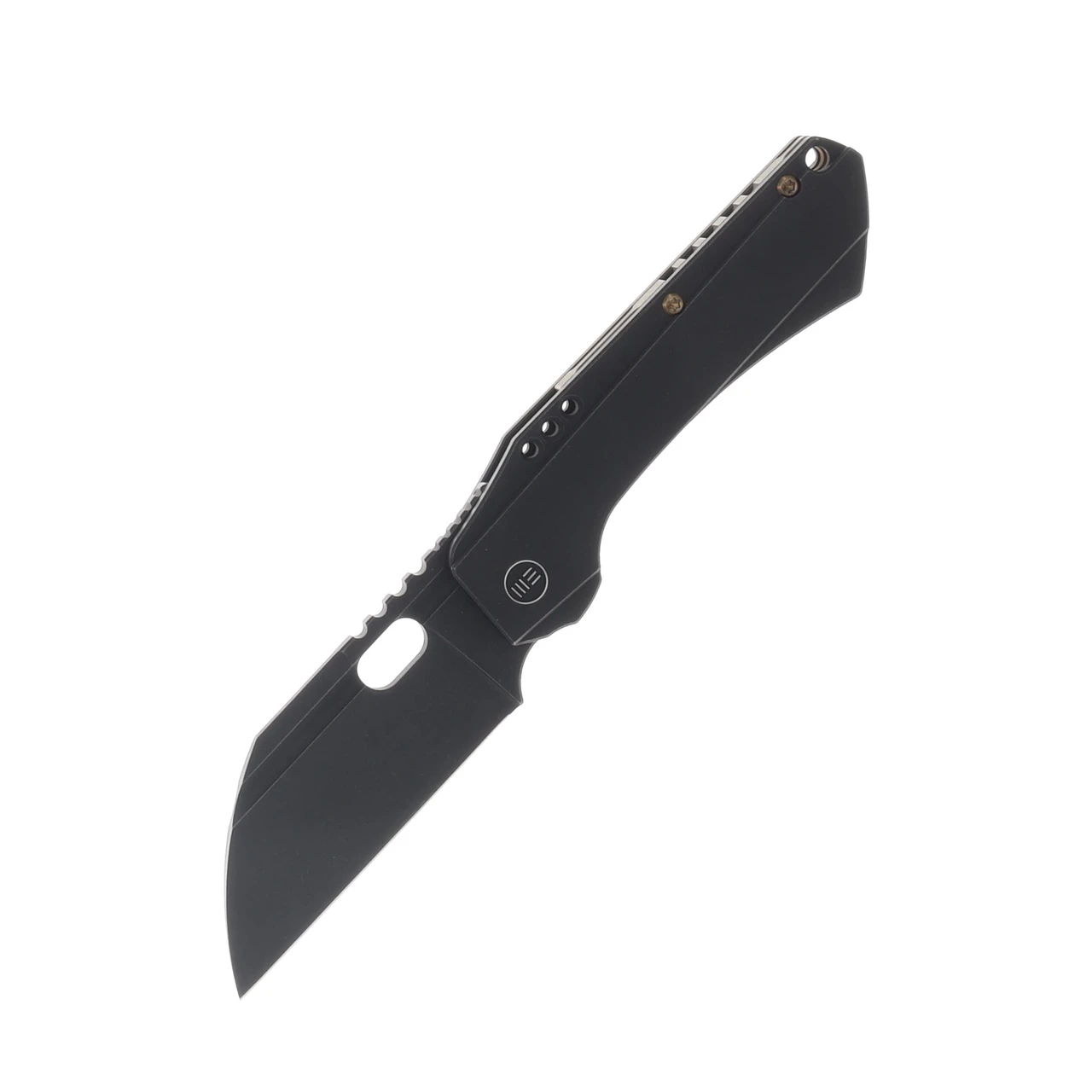 WE Knife Co Roxi 3 3.14 Inch Plain Black Stonewash Wharncliffe WKC190722