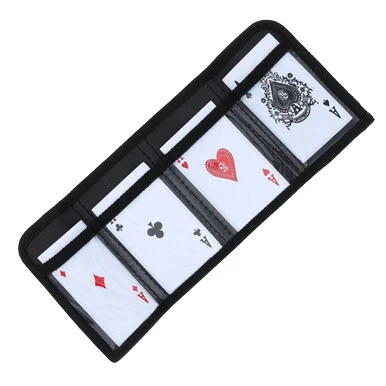 Master Cutlery Ace 4-Piece Stainless Steel Throwing Card Set with Nylon Case DBJL4A