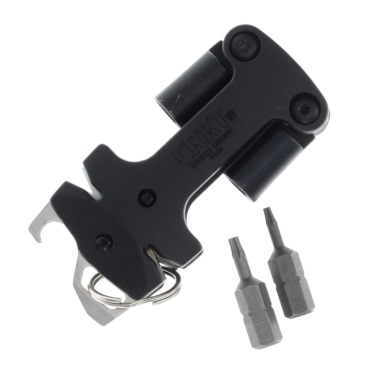 CRKT Knife Maintenance Tool - Portable Keychain Field Sharpener