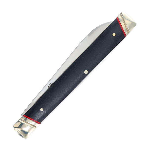Rough Ryder Highland Black Micarta Doctors Knife RR2383 - Smoky