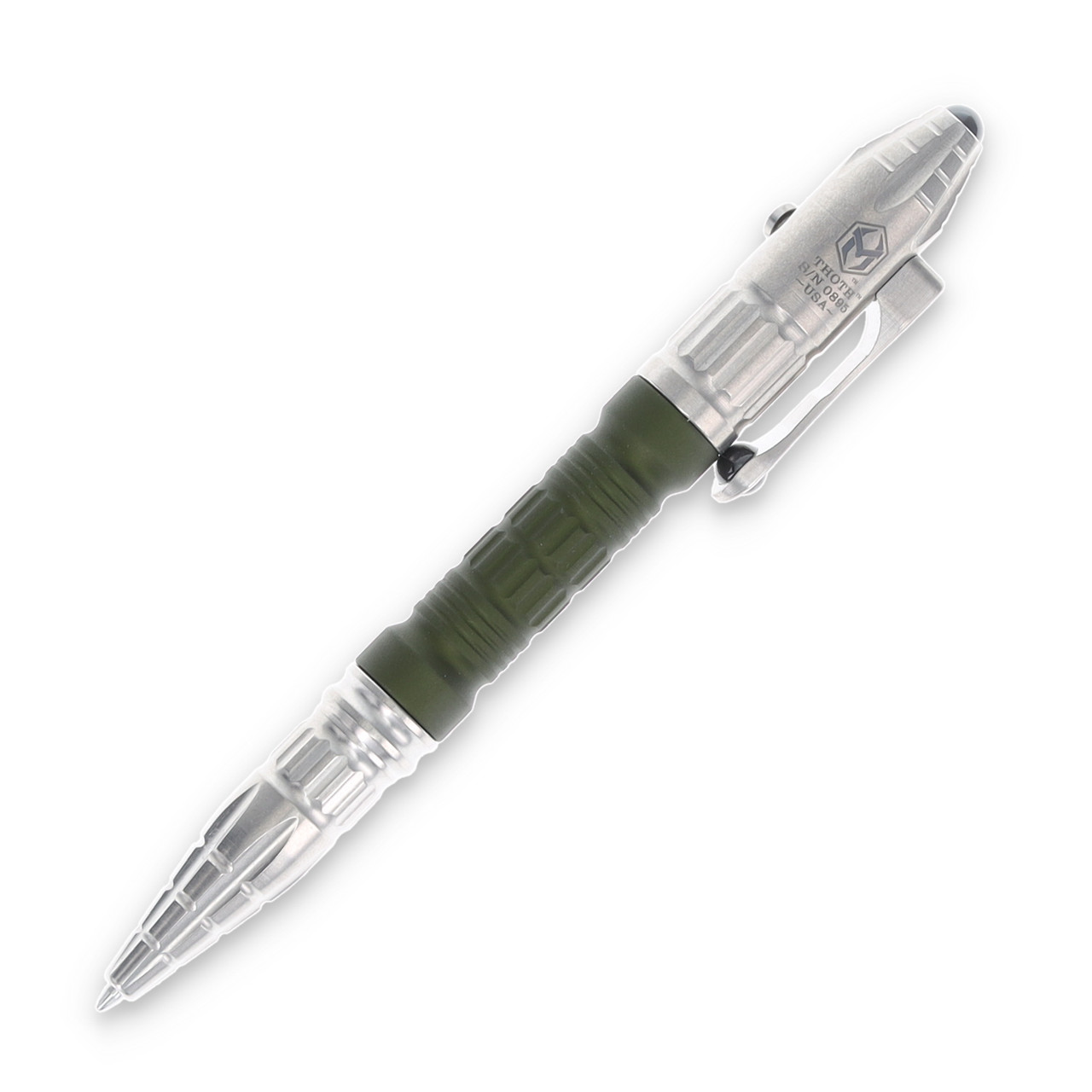 Heretic Thoth Pen Ti Green Aluminum