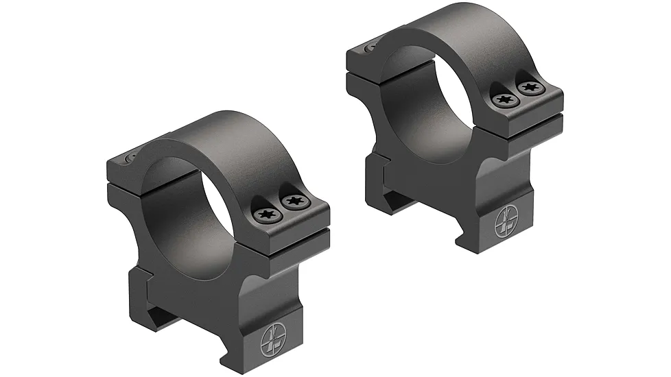 Leupold Open Range 1" Cross-Slot Rings Medium Matte