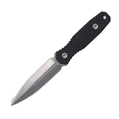 Blackside Customs Phase 7 Fixed Blade Knife Carbon Fiber Stonewash