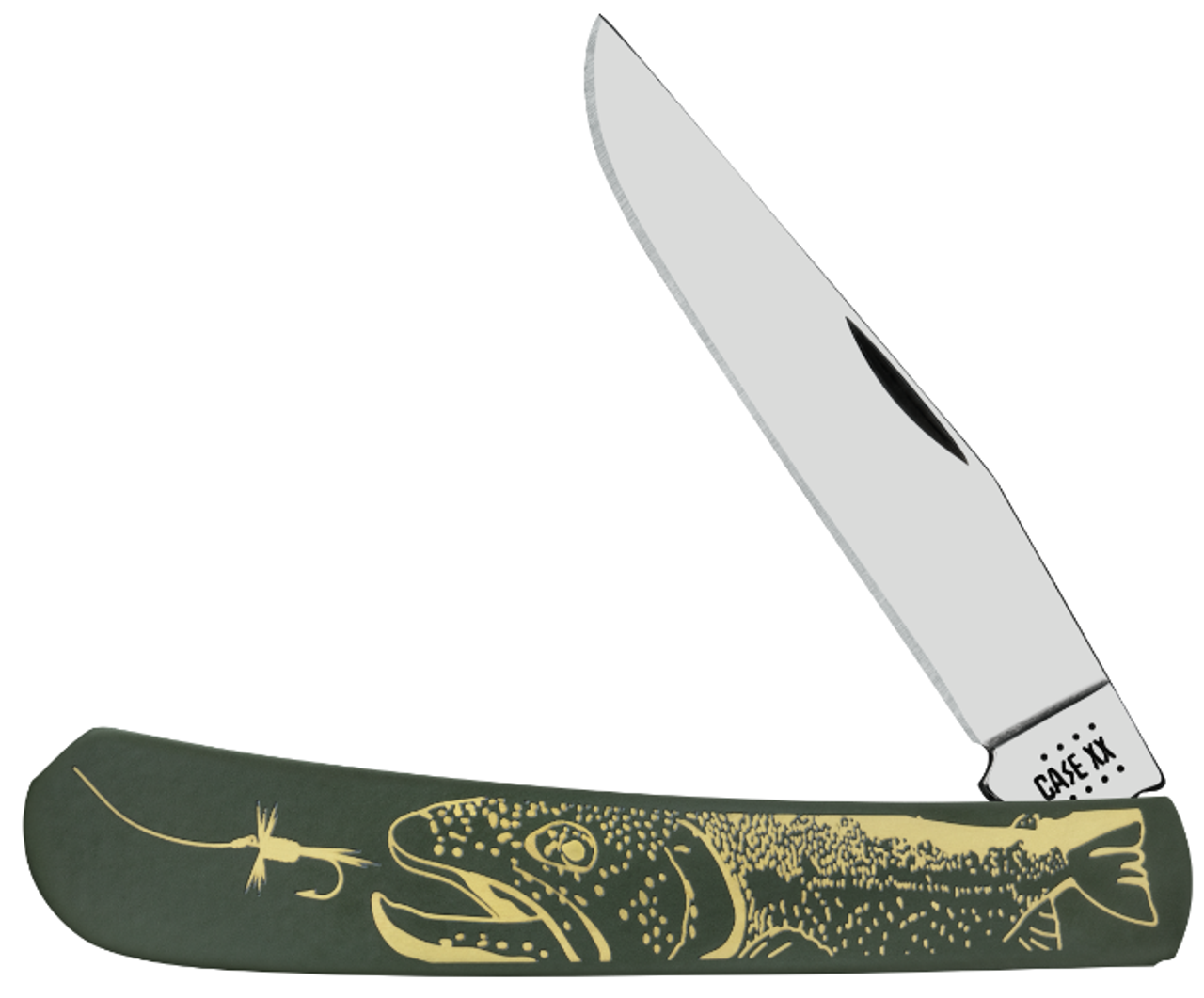 Case Canvas Series Trout Fishing - Smoky Mountain Knife Works