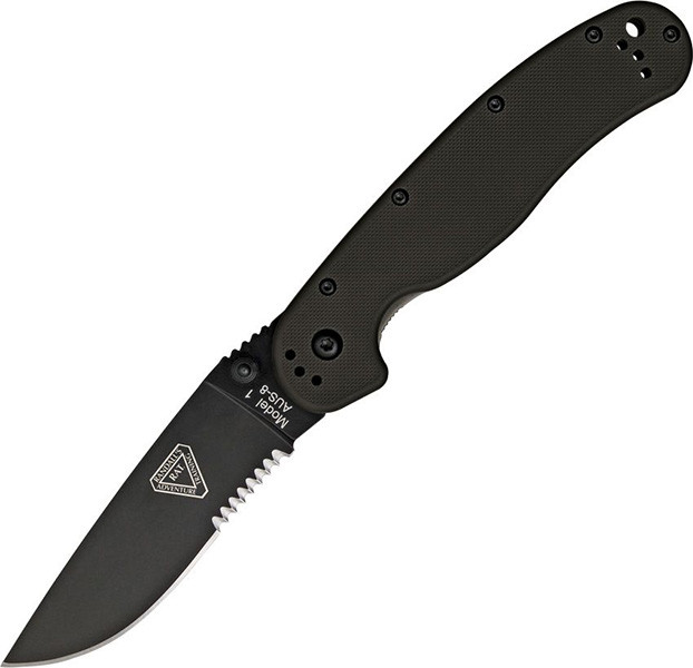 rino様① Ontario RAT Model I BS Folding Knife ON8847 - Smoky Mountain Knife
